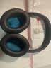 JZEPHF 适用博士BOSE QC25 QC15 QC2 AE2耳机线耳机套耳机耳罩皮耳套QC35保护套1代2代耳垫QC45海绵套 黑蓝色耳机套1对送收纳盒 实拍图
