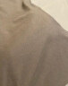 曼克顿（MANKEDUN）悦柔水洗棉四件套120g加厚磨毛耐用纯色轻绣床单被套床上三套件 双拼-雾霾灰 1.5-1.8床适用/被套2.0*2.3m 实拍图