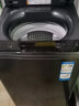 海尔（Haier）波轮洗衣机全自动家电 精华洗更洁净 双动力防缠绕 直驱防震动 集速洗 玻璃上盖ES100B37Mate6 实拍图