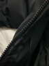 梦娇羽绒服男潮款冬季22新款潮牌防寒服加厚面包服男 黑色【纯色】 L 实拍图