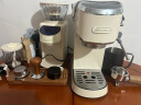 SIMELO咖啡机家用20Bar高压萃取小型意式半自动咖啡机可打奶泡 白 实拍图