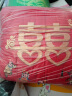 娜依天120支新疆长绒棉婚庆四件套大红刺绣高端纯棉结婚套件婚礼礼品 喜结同心 (200*230cm被套)床单款四件套 实拍图
