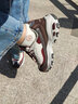 斯凯奇（Skechers）新年礼物鞋子女秋冬奶茶熊运动厚底时尚复古老爹鞋149906 黑糖烤奶/BUGY 38 实拍图
