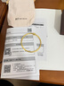 周生生素圈黄金手镯 光面圆杆足金金珠手环可配串珠 90194K计价 07圈 - 11.85克(含工费400元) 实拍图