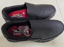 斯凯奇（Skechers）商务休闲皮鞋男一脚蹬工作鞋舒适低帮休闲鞋流行正装鞋 77157 黑色/BLK 43 实拍图