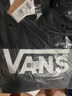 VANS范斯官方 男女情侣短袖T恤夏季经典LOGO 黑色 L 实拍图