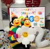 TaTanice 太阳花铝膜气球 送女孩纪念日惊喜铝膜生日布置派对 实拍图
