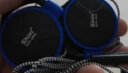 力族 Type-C耳机挂耳式扁口有线耳麦适用于华为OPPO小米vivo 蓝色3.5mm接口（无麦） 实拍图