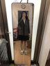 百图betu女装秋季新款东方简奢风手工盘扣环保皮草外套女2409T65 杏色 XS 实拍图