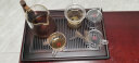 忆壶茶（YI HU TEA）茶盘托盘家用现代简约小型沥水储水实木功夫茶具托盘竹茶托 鸿呈茶盘 实拍图