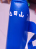 九日山散打护具套装 成人儿童拳击训练健身器材拳套【五件套】 蓝色 S 实拍图