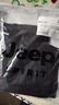 JEEP SPIRIT休闲裤男春夏季直筒裤子男士宽松纯色百搭阔腿裤 黑色 XL 实拍图