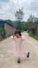 戴维贝拉（DAVE＆BELLA）小童公主裙儿童裙子礼服女童连衣裙春秋婴儿衣服秋装女孩网纱裙 浅粉色 120 cm（建议身高110-120cm） 实拍图