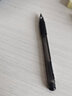 晨光 可擦中性笔0.5mm热可擦中性笔芯签字水笔可察水性小学生用黑笔蓝黑色晶蓝色可檫摩擦魔摩磨易檫易 黑色笔芯 20支装 实拍图
