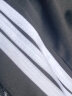 轩莱雅男女校裤三条杠运动跑步裤初高中学生大码百搭直筒健身束脚休闲裤 黑色 L 实拍图