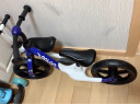 荟智whiz bebe 儿童平衡车 无脚踏单车 滑步车 3-6岁溜溜自行车  HP1215蓝白色 实拍图