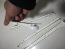 固特（GUTE） 白色消声抽屉导轨冷轧钢材二节键盘轨道钢材厨柜滑轨 14寸=35cm/付 实拍图