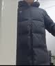 匹克驭雪长款羽绒服男夏季新款三防科技通勤学生长款过膝连帽外套 黑色 3XL 实拍图