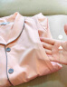 诺宜（NuoYI）月子装月子服夏薄款哺乳衣纯棉孕产妇家居服睡衣J38155粉色L 实拍图
