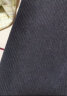 浪莎欧棉绒阔腿裤女春秋季高腰窄版显瘦直筒休闲裤加绒宽松垂感拖地裤 深灰春秋-小个子 L 建议111-125斤 实拍图