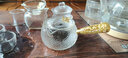 正扬玻璃功夫茶具套装家用锤纹花梨木双侧把泡茶壶耐热茶杯办公整套小 11头 锤侧金+6高碗+盖碗 实拍图