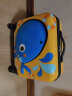 银座（GNZA）高颜值儿童行李箱拉杆箱 学生旅行箱L-1505-1 18英寸黄色 实拍图