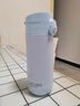 特百惠（Tupperware）艾珀斯460ml保温杯大容量水杯子男女运动弹盖杯泡茶咖啡杯 冰岛蓝 实拍图