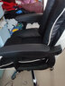 星奇堡 电竞椅家用电脑椅舒适久坐游戏按摩座椅书房办公直播升降椅 【加宽升级版】黑色+腰枕 实拍图