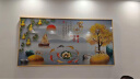 彩筑空间九鱼图餐厅装饰画轻奢餐桌吃饭厅挂画新中式招财歺厅酒杯厨房壁画 福禄聚财 50*80cm晶瓷+铝合金框 晒单实拍图