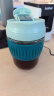 乐扣乐扣（LOCK&LOCK）咖啡杯手持玻璃杯男女学生便携式吸管杯随手茶水杯子350ML绿色 LLG689DGRN 实拍图