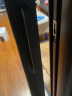 西朵现代简约窗户免打孔明装拉手房门木门把手对开门把手粘贴款 大号黑-配免钉胶 实拍图