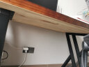 金沙公爵（Duke Kingtha）实木电脑桌长条桌子现代简约家用卧室双人书桌 豪华:1.4桌厚5 晒单实拍图