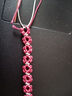 斌弟珠宝 72号玉线无弹力diy手工编织线手链手串珠宝线系吊坠首饰玉线配件0.8mm 酒红色 实拍图