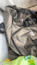 回力大容量手提包男旅游行李袋轻便干湿分离运动健身短途斜挎旅行包女 香槟色+灰色青蛙挂件 实拍图