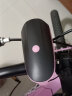 迪路仕（DEROACE）自行车灯前灯山地车强光手电筒充电夜骑喇叭骑行装备配件儿童铃铛 粉色 实拍图