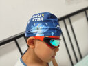 李宁（lining）儿童泳镜男女青少年大框电镀一体训练游泳镜LSJK318-1黑色 实拍图