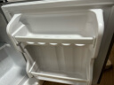 荣事达（Royalstar）【送货上门】迷你冰箱小 小型双门电冰箱家用宿舍冷冻冷藏节能 30A116【一级能效，三天约一度电】银 实拍图