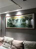 风水怡情旭日东升国画山水画手绘客厅装饰画沙发背景墙办公室挂画靠山字画 旭日东升A 实木画框 200*80cm【升级版】 实拍图