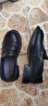 奥卡索 Walker Shop 单鞋女小皮鞋女英伦风复古厚底黑色乐福鞋松糕鞋女鞋子 D123311 黑色 35  实拍图