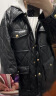 MO&Co.2023冬新品假两件可拆卸连帽PU皮质宽松外套棉服MBC4COTT07 黑色 XS/155 晒单实拍图