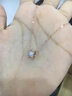 臻仟尼18K金钻石项链吊坠彩金牛头款显大经典套链送女友生日礼物国庆 18K玫瑰金色吊坠含链主石约20分 实拍图