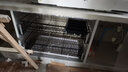 太和樱花加深拉篮304不锈钢厨房拉篮橱柜双层置物架碗架抽屉式碗碟篮拉蓝 升级刀叉盘纳米黑款850柜-阻尼轨 实拍图