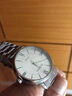 罗西尼（ROSSINI）生日礼物罗西尼手表启迪系列新品情侣男表商务风石英表皮带腕表 白盘钢带男表619903W01I 实拍图