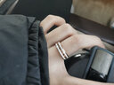 丹尼尔惠灵顿（DanielWellington）DW时尚戒指男女 玫瑰金色双色情侣对戒表白纪念 生日礼物送女友 尺码10 DW00400040 实拍图