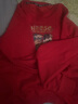 真维斯（Jeanswest）红色卫衣男女款秋冬季休闲宽松上衣马年本命年衣服过新年会定制款 红色 2026马 L 【推荐120-130斤】 实拍图