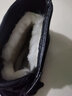 强人羊毛保暖户外男靴马丁靴头层牛皮军迷棉靴子 固特异防寒靴  黑 44 实拍图