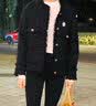 ROEYSHOUSE粗花呢罗衣小香风外套2026夏装新款纯色夹克女09365 黑色 XS 实拍图