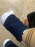 卡特兔婴儿学步鞋男童鞋儿童软底机能鞋加绒女童宝宝小童秋冬室内鞋 蓝色-春秋网眼 21 内长13.0cm 脚长12.0-12.5 实拍图
