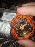 佰时顿海贼王电子手表男学生夜光多功能运动防水初中高中青少年双显腕表 七龙珠联名款 时尚橙金 实拍图