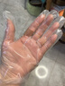 英科医疗一次性医用手套PVC丁腈TPE橡胶餐饮实验家务清洁防滑医用检查手套 【食品级】一次性TPE手套 200只/盒 M 实拍图